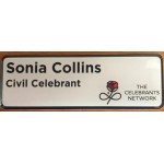 TCN Badge - White - Magnetic